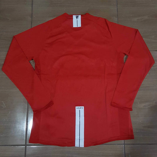 2007/08 Man United Final Moscow Shirt Longsleeve