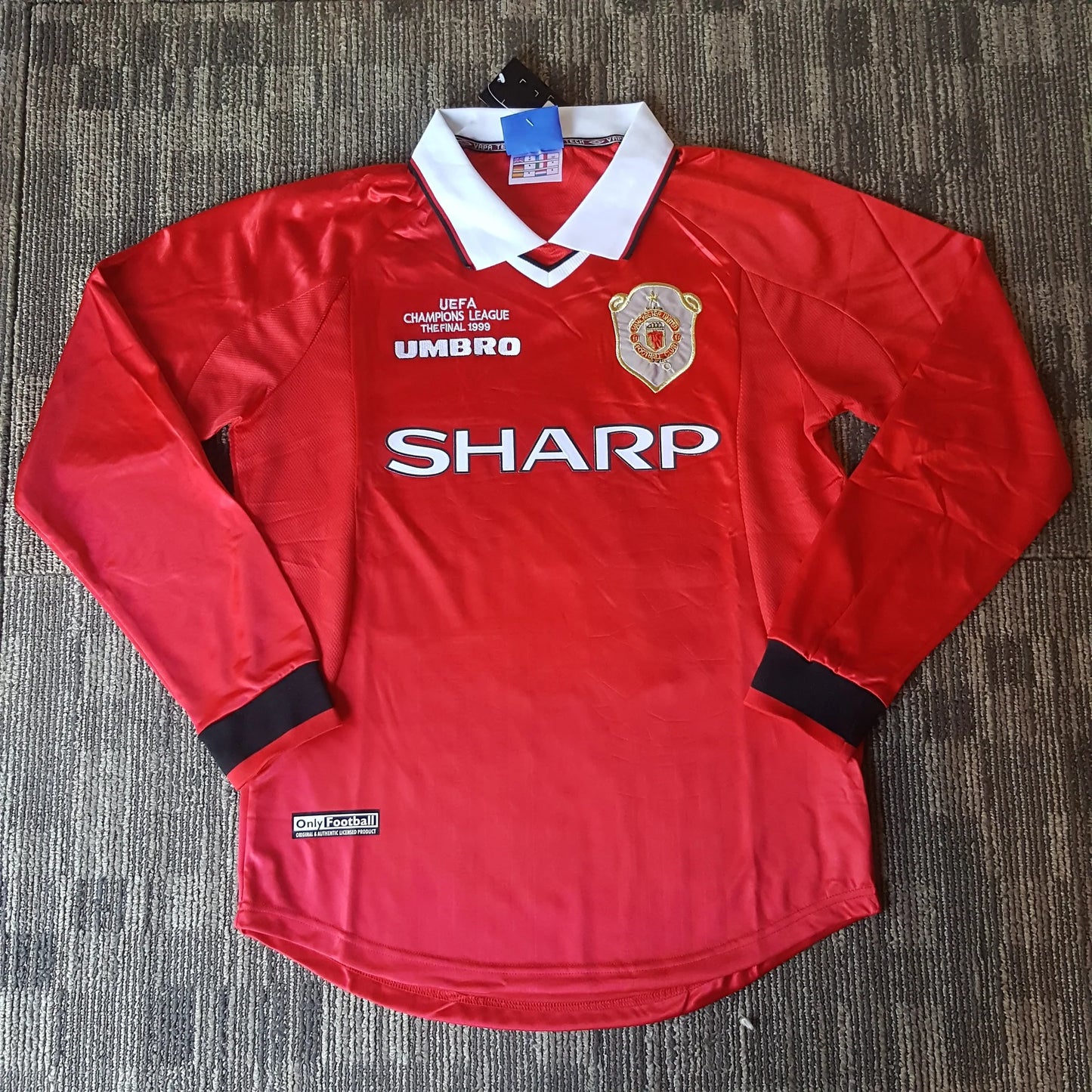 1999 Man United Longsleeve UCL Final Camp Nou