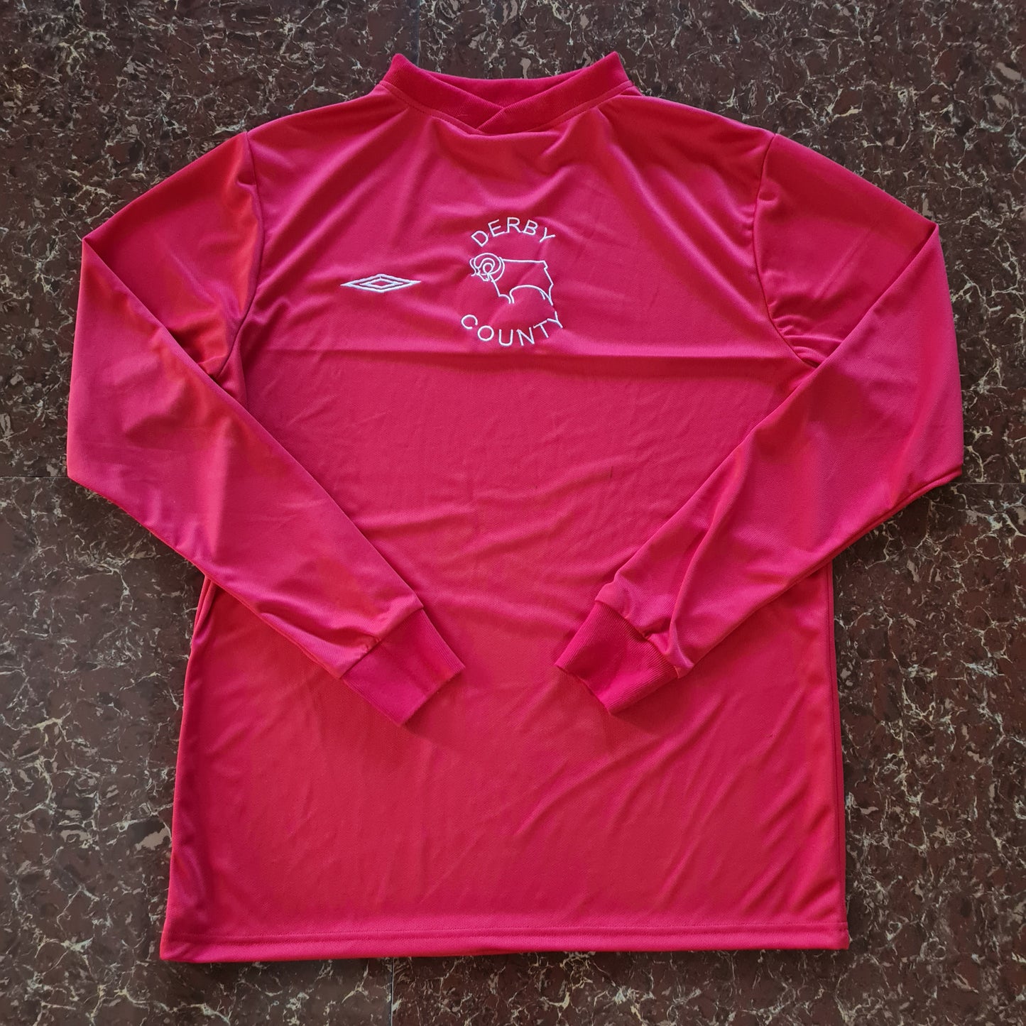 1976 Derby County Away Long Sleeve Shirt