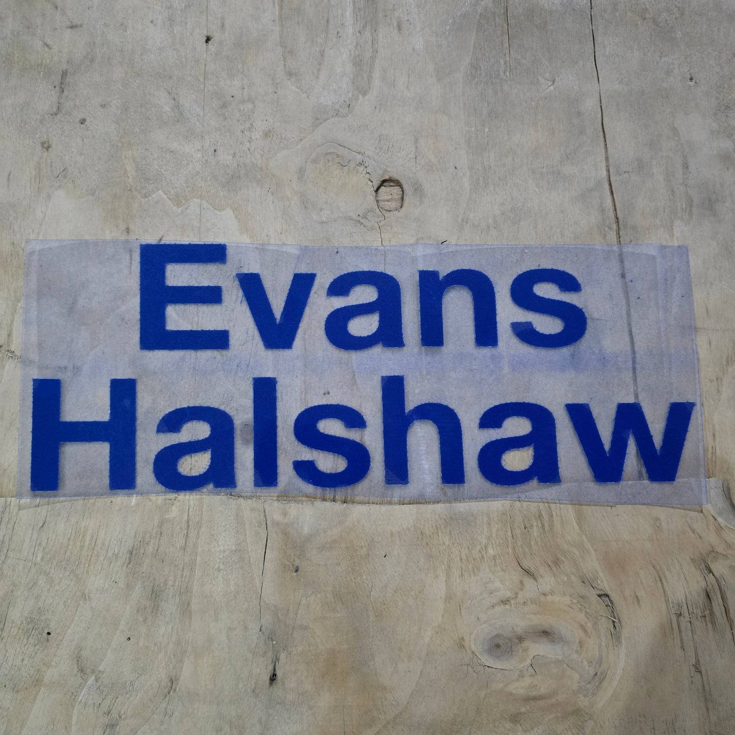 Evans Halshaw Sponsor