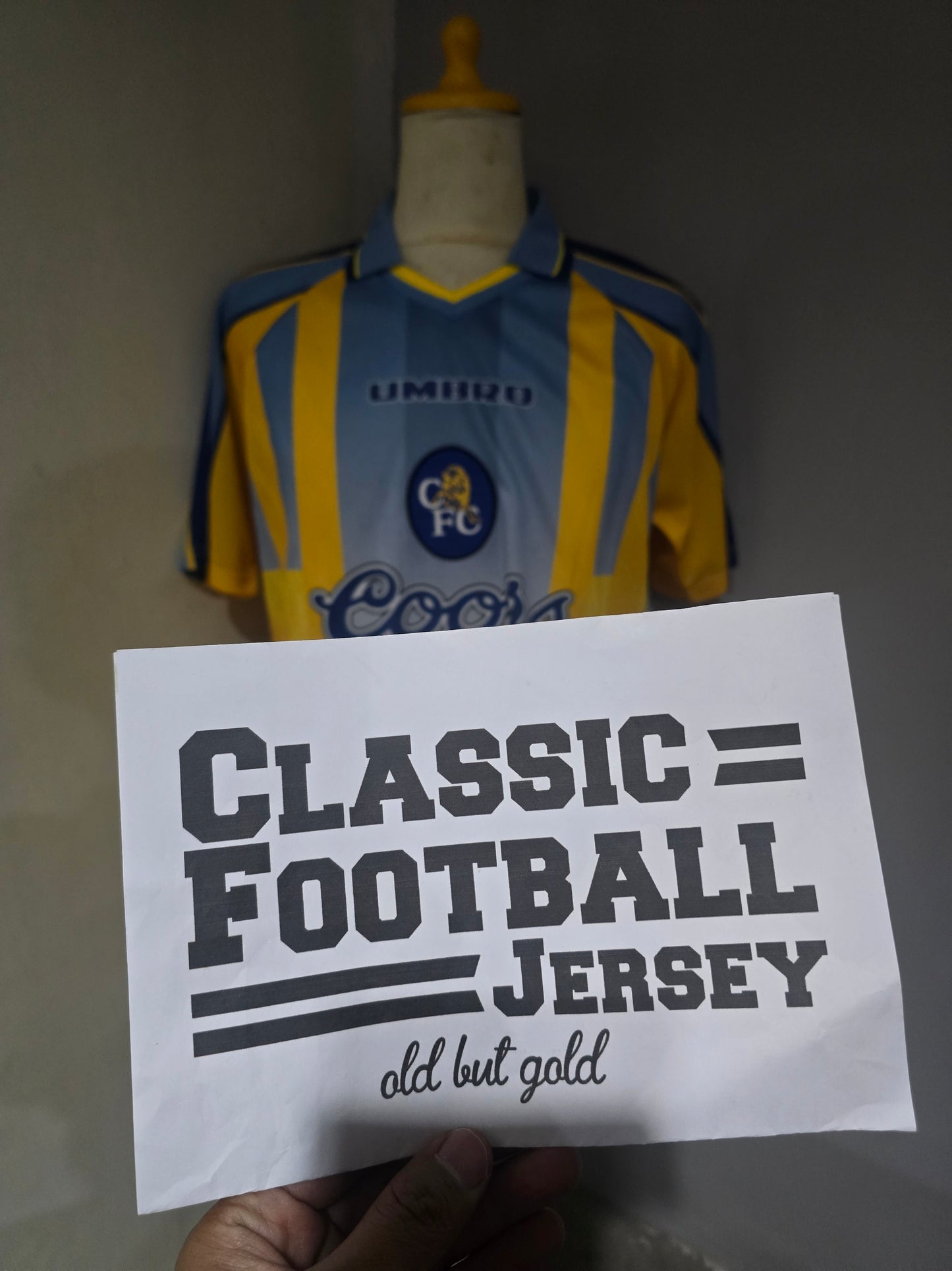 Camiseta visitante del Ch3lse4 1997/98