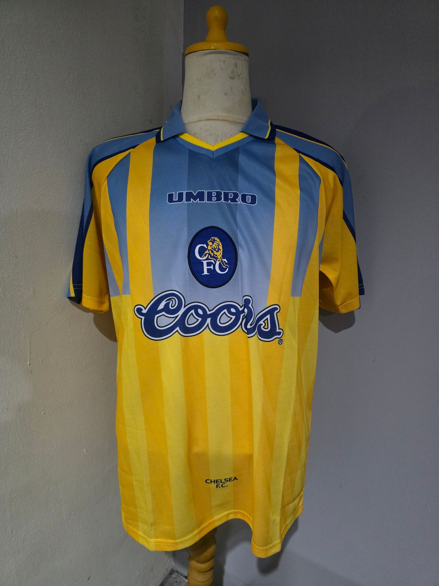 Camiseta visitante del Ch3lse4 1997/98