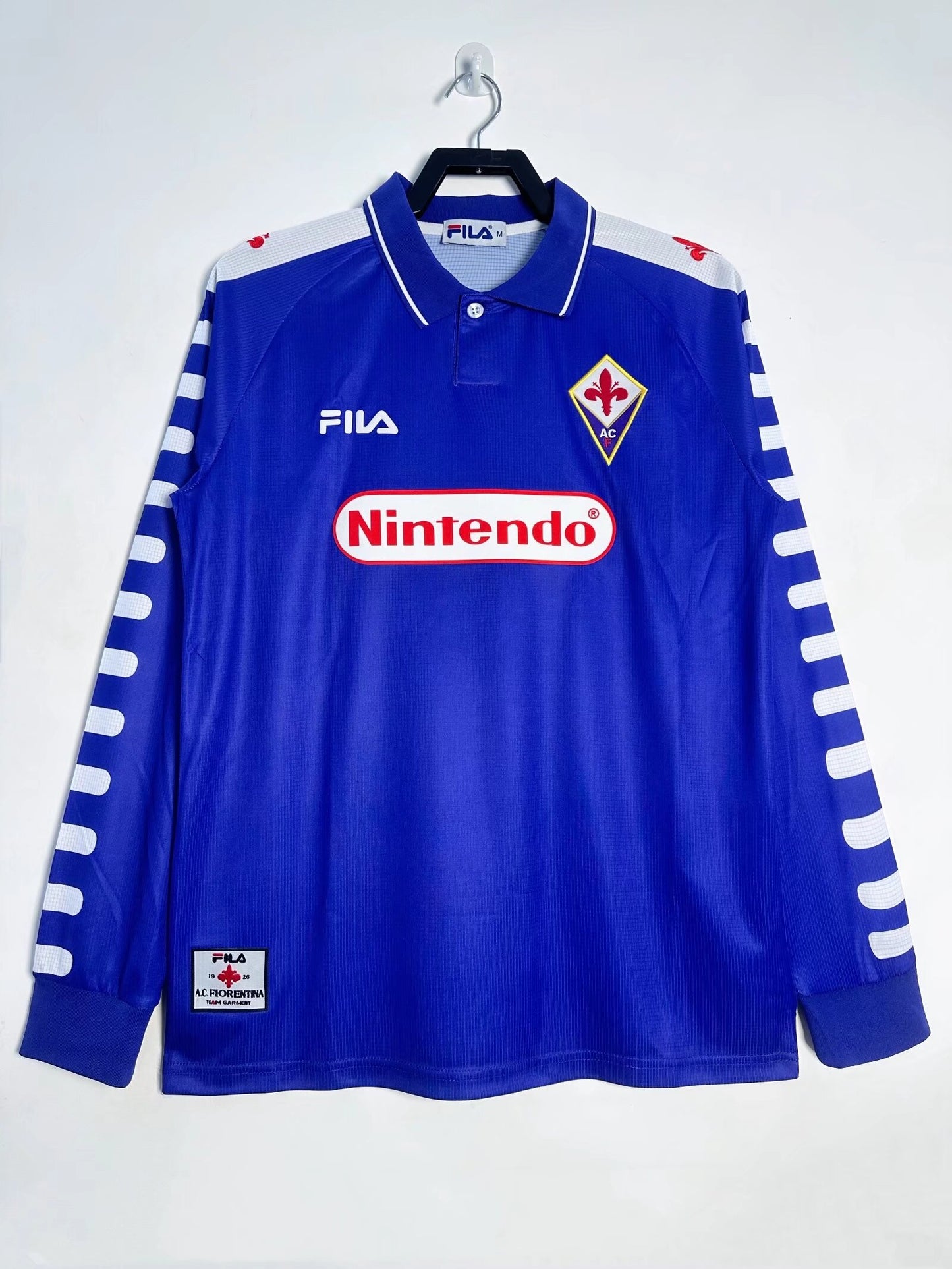 1998-99 FIOR3NTINA H0ME LONG SLEEVES