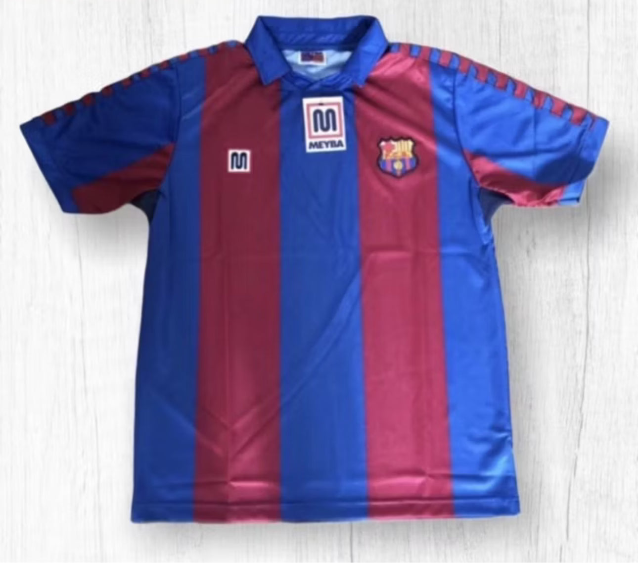 Camiseta local del Barcelona 1985/86