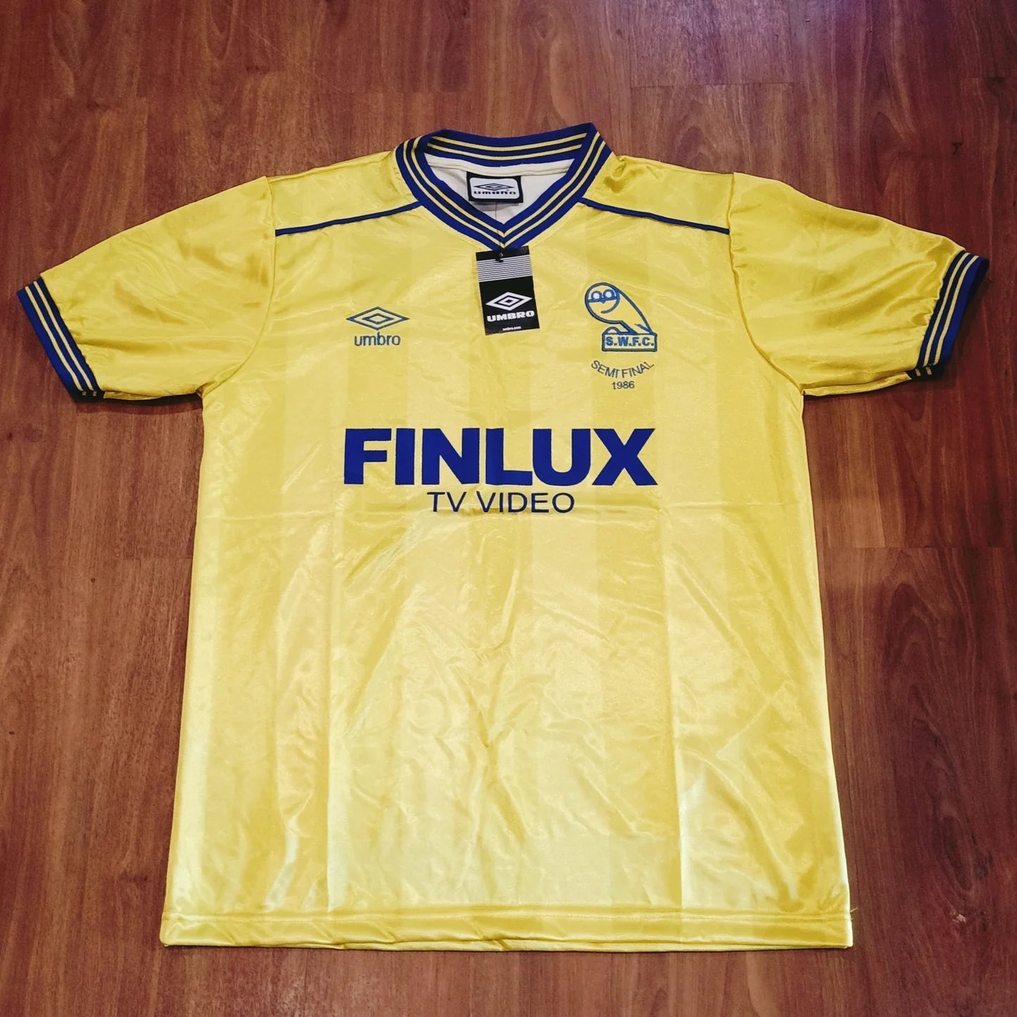 1986 Sheffield Wednesday FA Cup Semi-Final Away Shirt