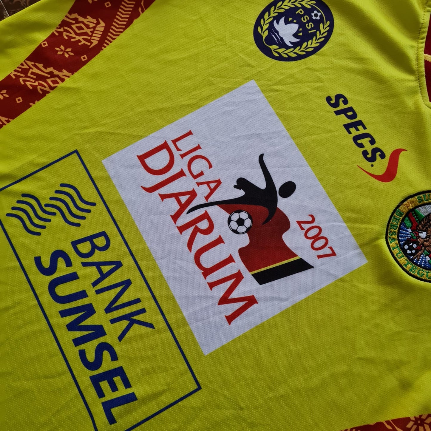 2007/08 Sriwijaya FC Home Shirt