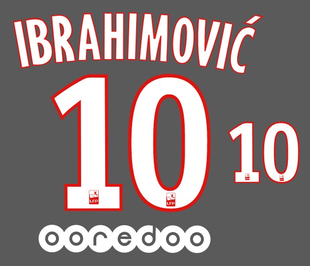 Ibrahimovic Nameset