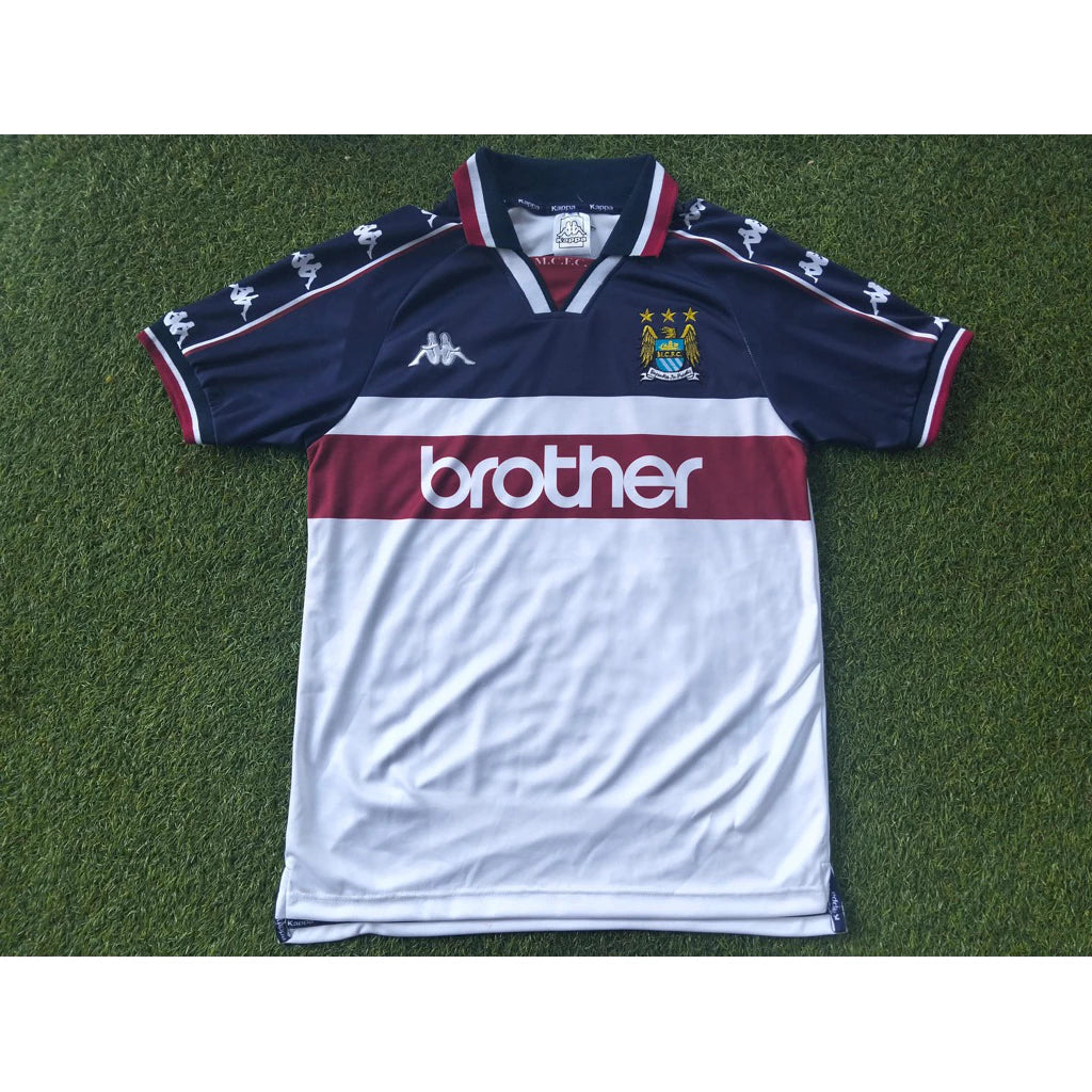 Camiseta visitante del City M4nch3st3r 1997/98