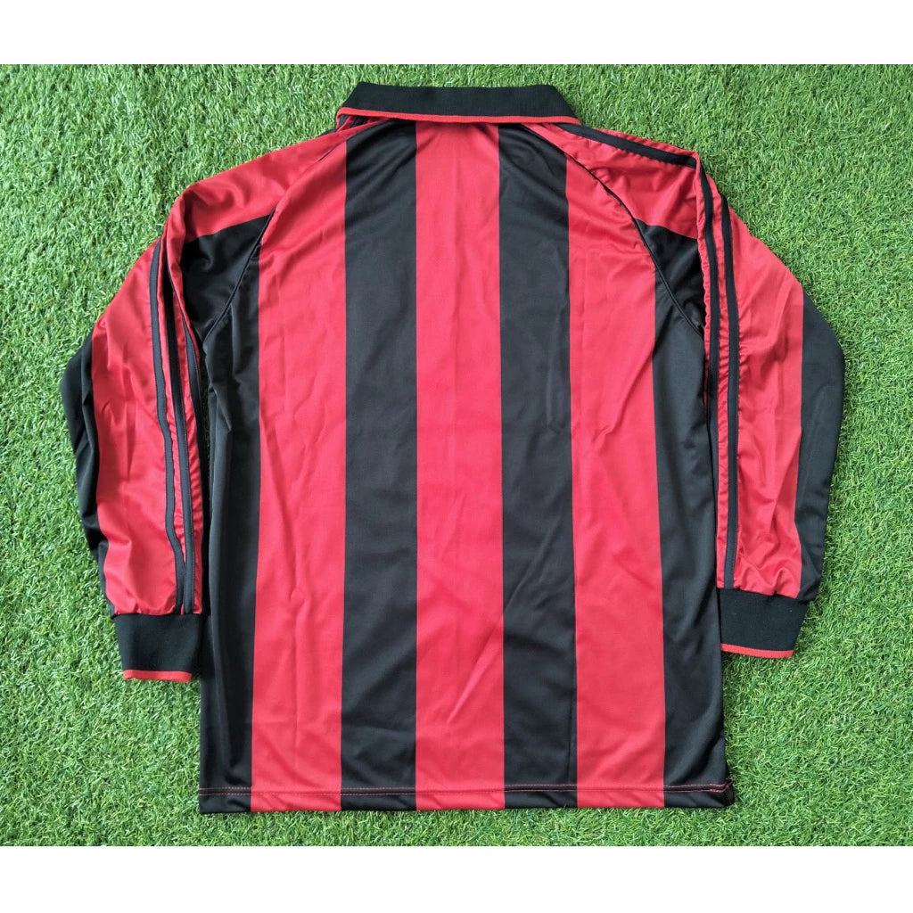 1998/99 AC Milan Home Long Sleeve Shirt