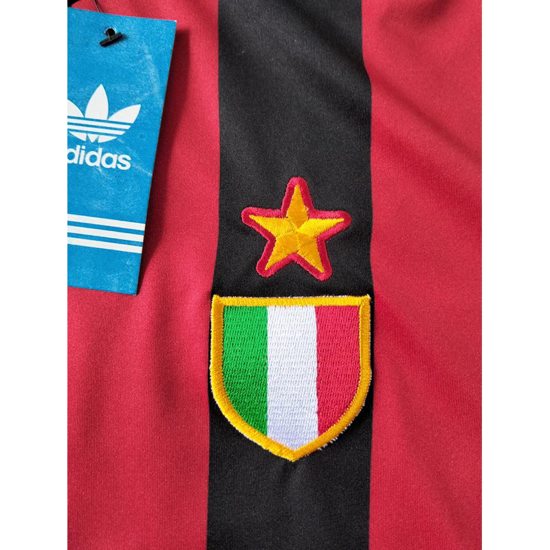 1992/93 AC Milan Home Long Sleeve Shirt