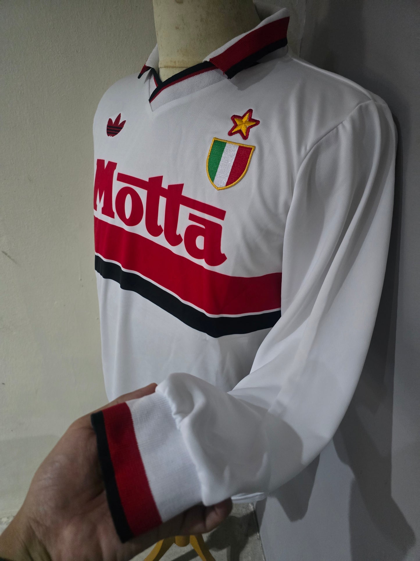 1992/93 AC Milan Away Long Sleeve Shirt