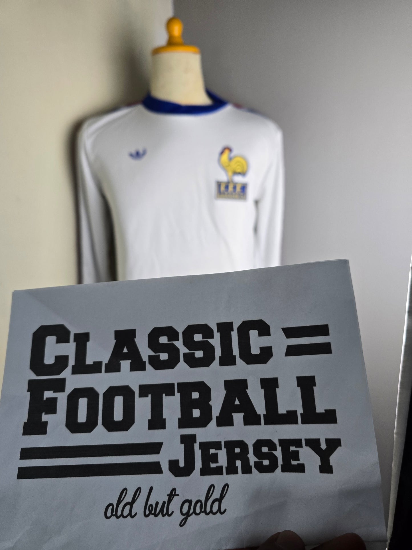 قميص منتخب فرنسا 1978 بأكمام طويلة