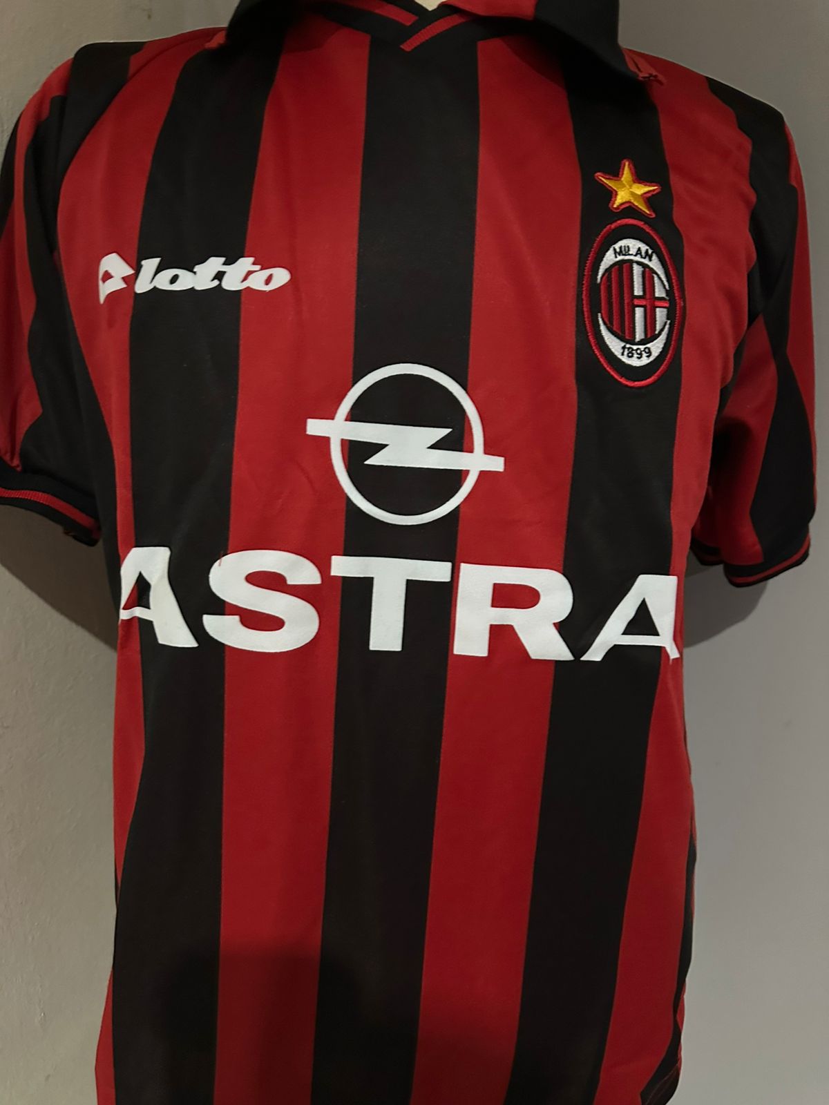1997/98 AC Milan Home Astra Shirt