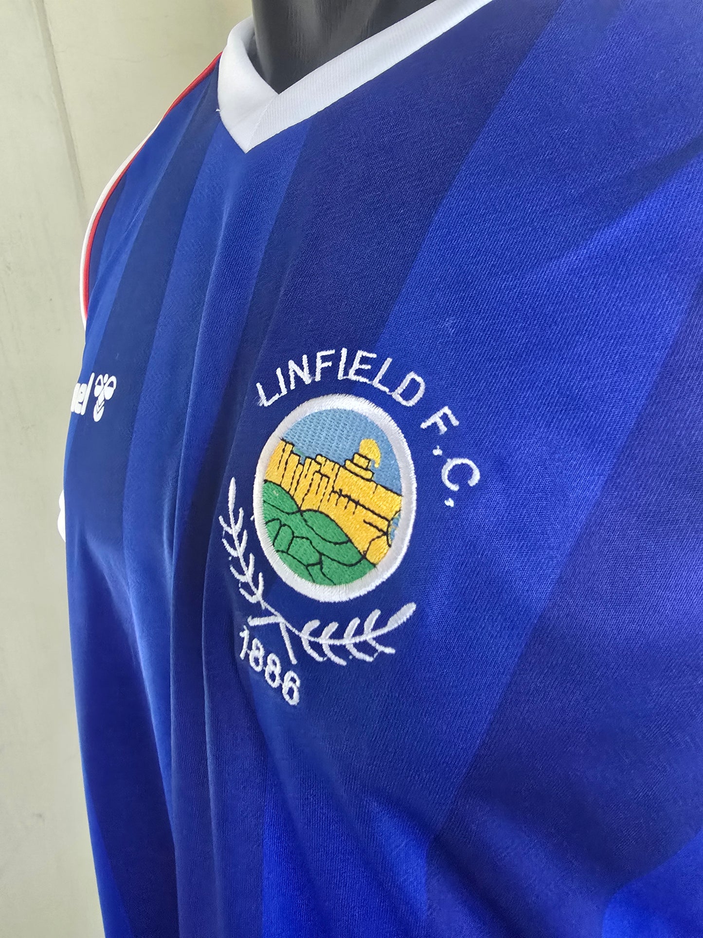 1986/87 Linfield Home Shirt