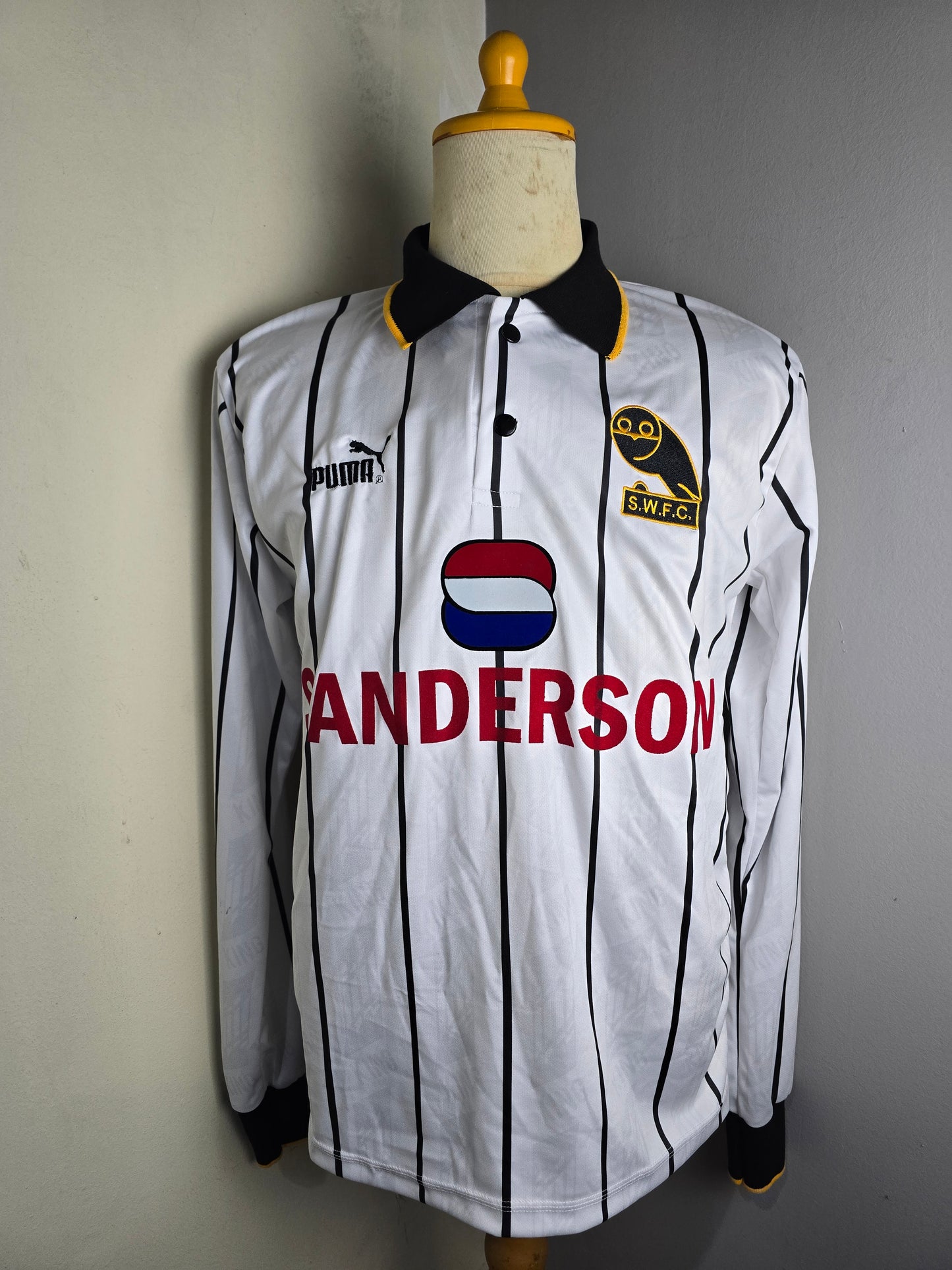 1993/94 Sh3ffi3ld W3dn3sd4y 4th Long Sleeve Shirt