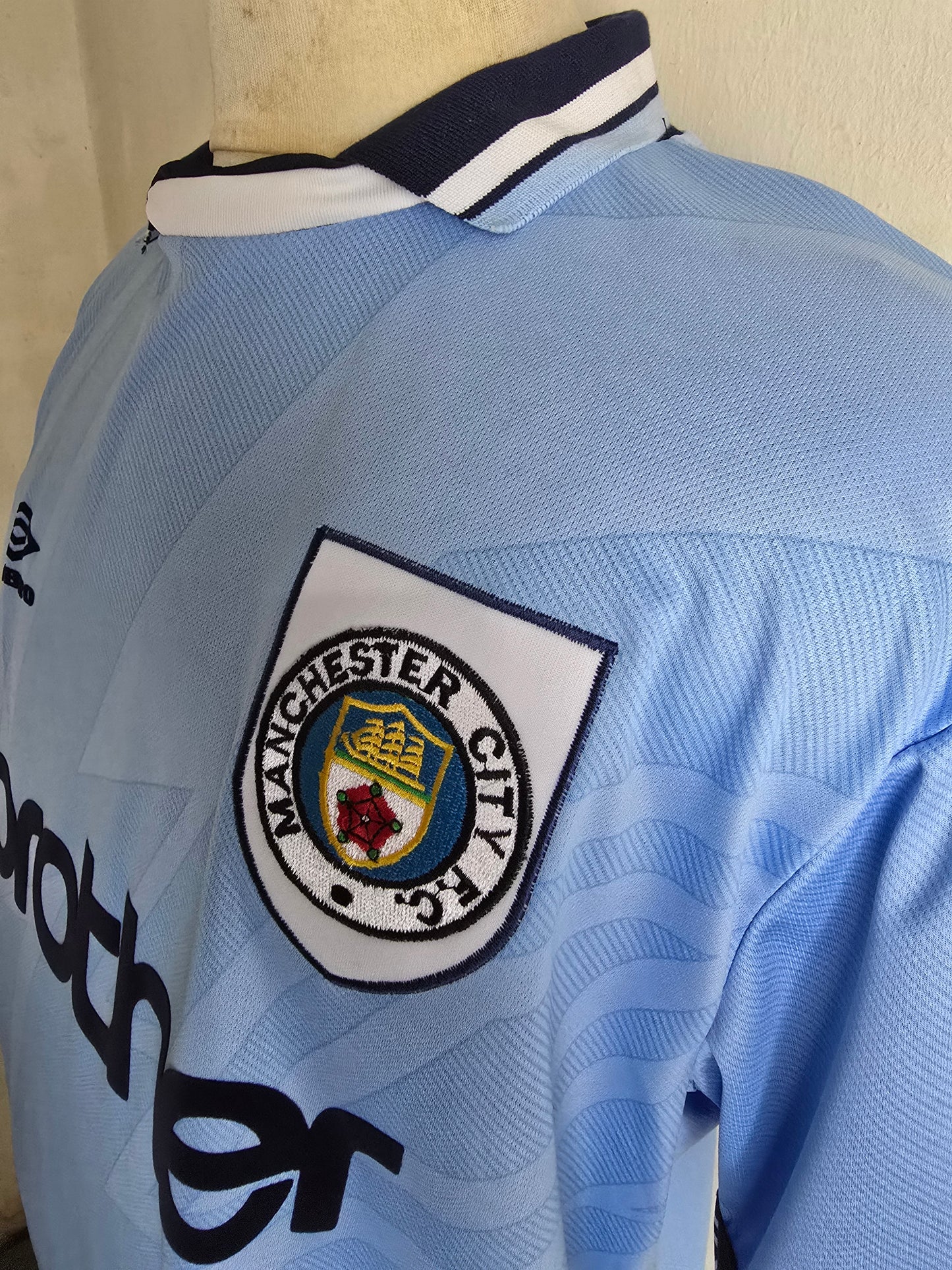 1993-95 M4nch3ster Cityy Home Shirt