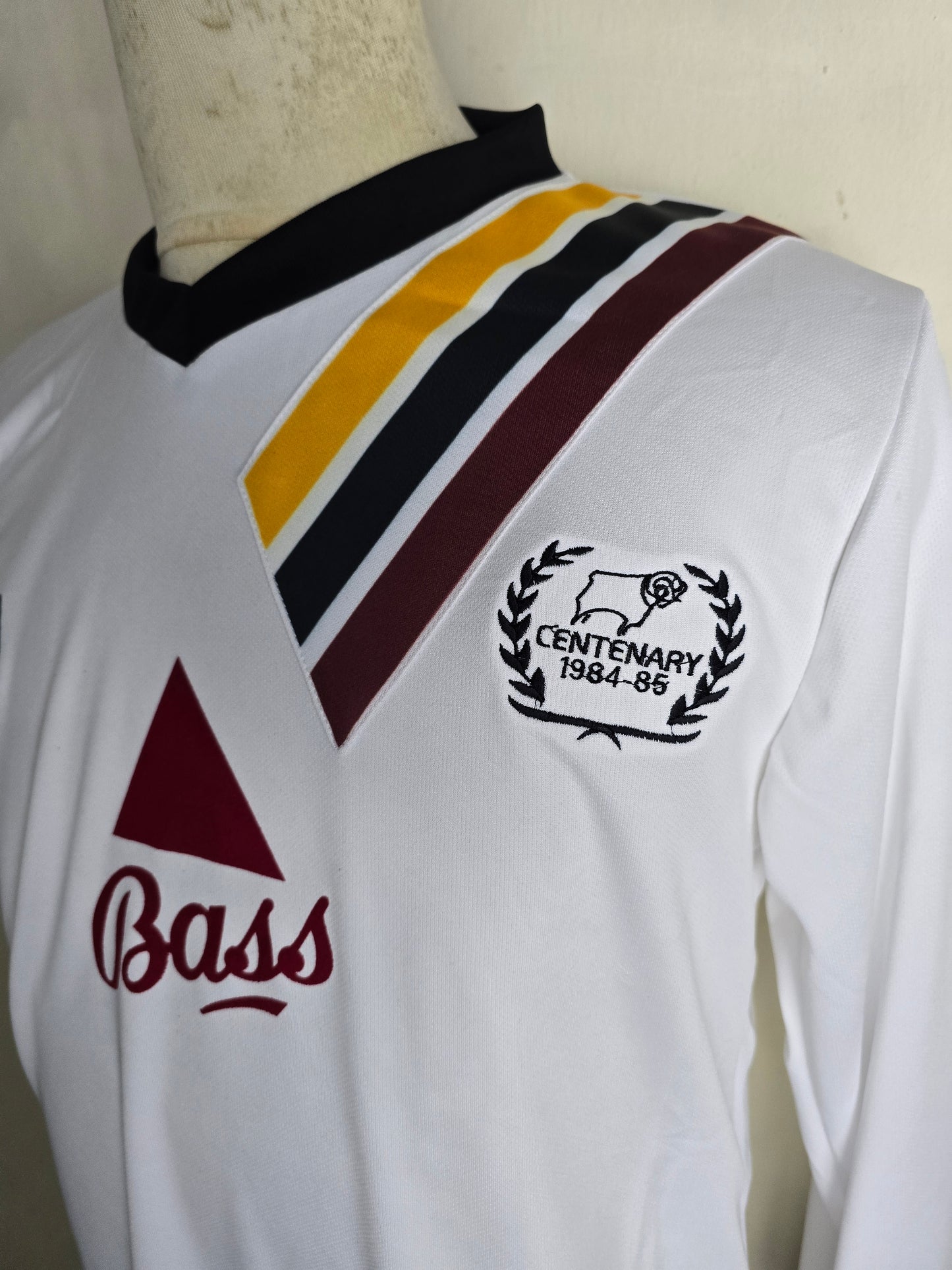 1984/85 Derby County Home Long Sleeve Shirt