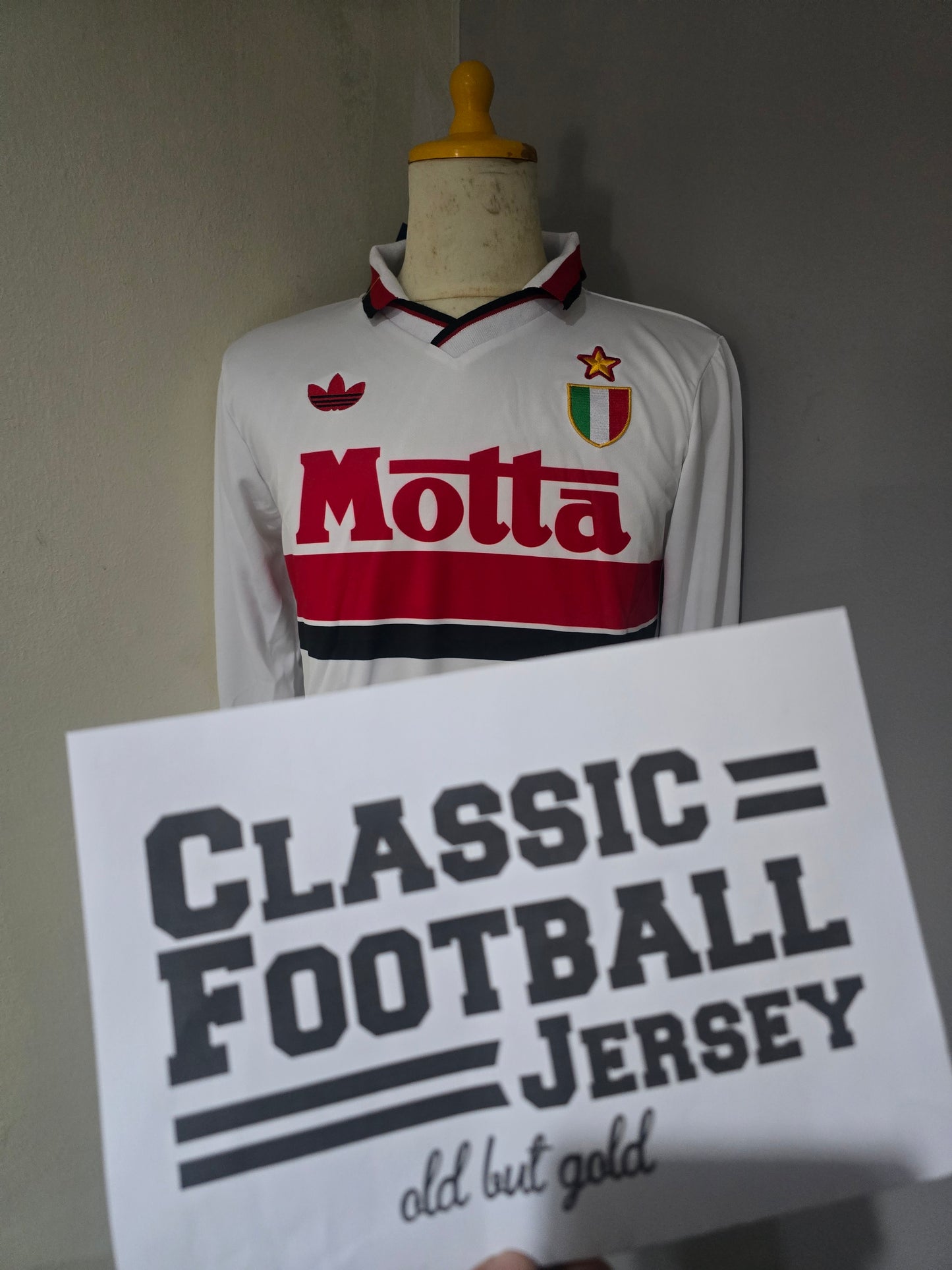 1992/93 AC Milan Away Long Sleeve Shirt