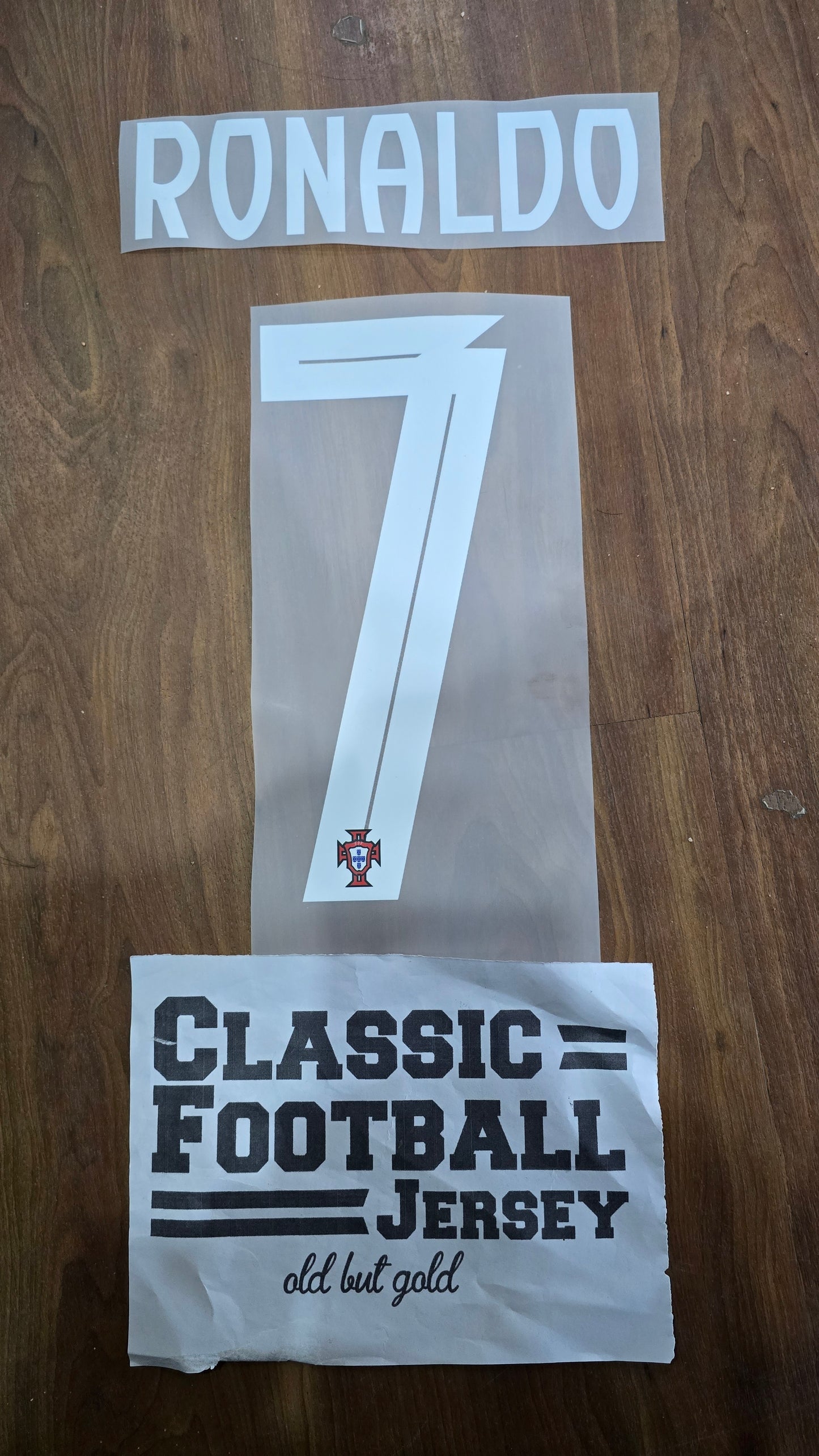 Ronaldo Portugal Nameset