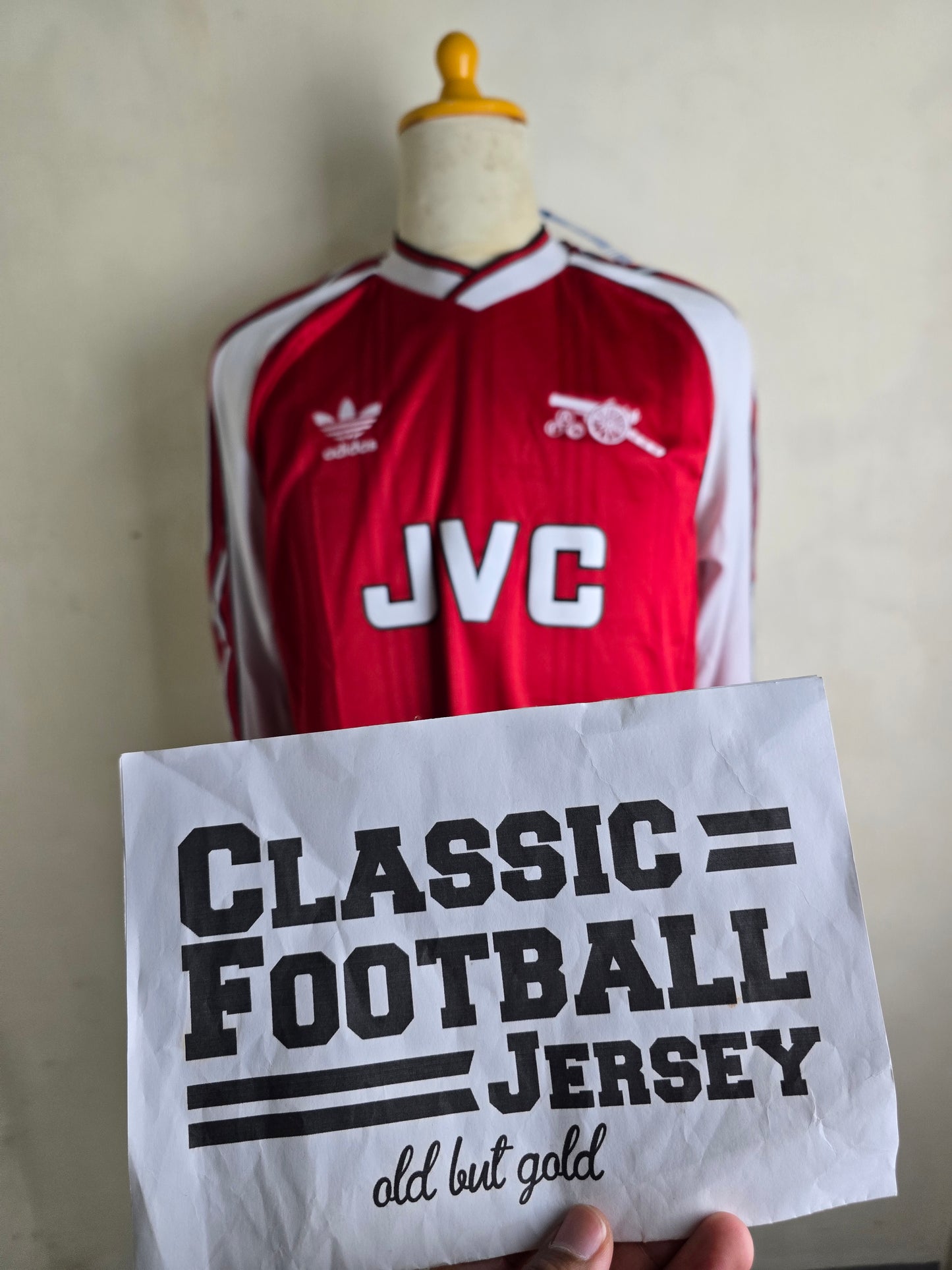 1988-90 Ars3n4l Home Long Sleeve Shirt