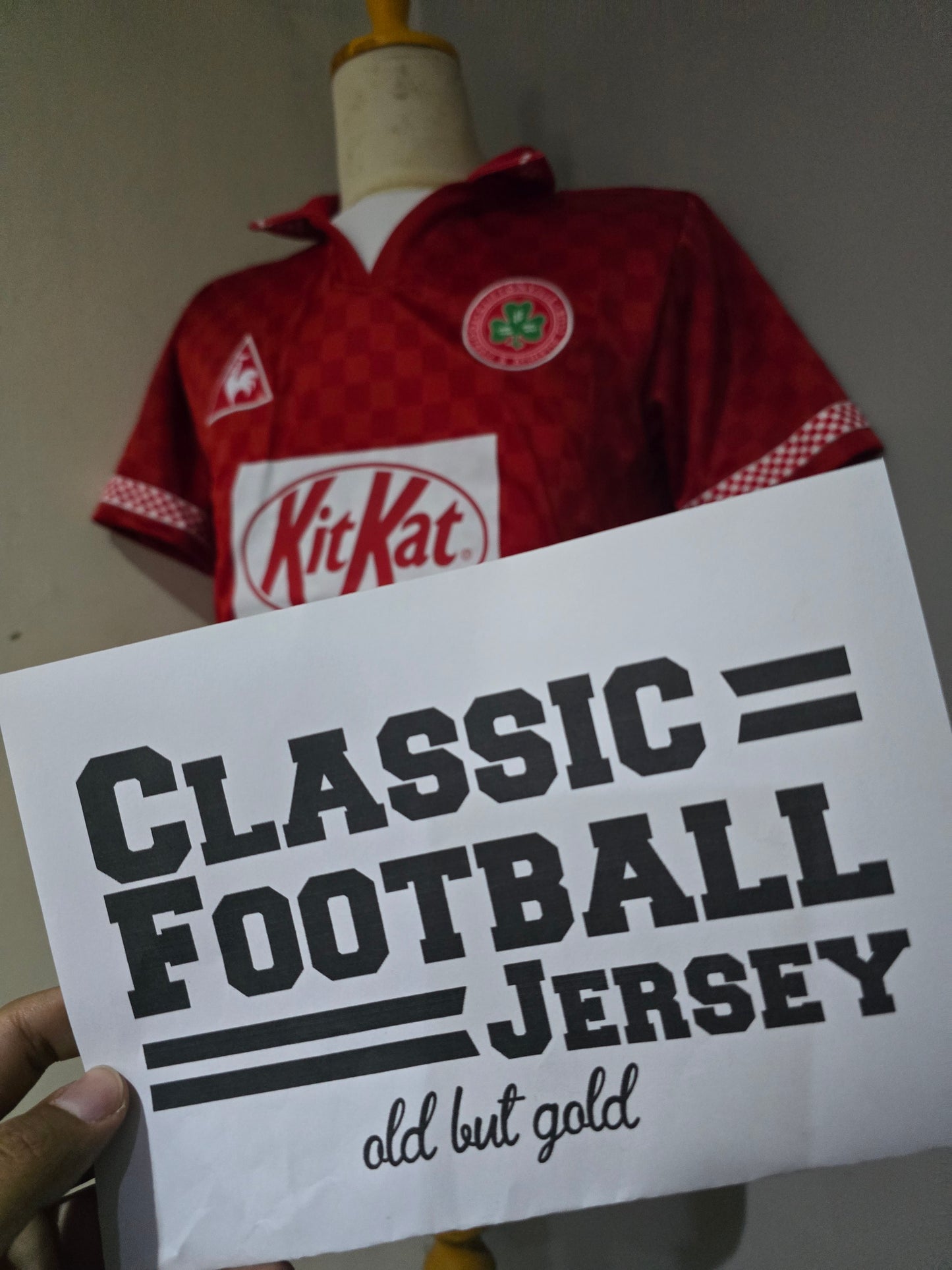 1996/97 Cliftonville Home Shirt