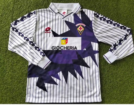 1992 Fiorentina Away Long Sleeve