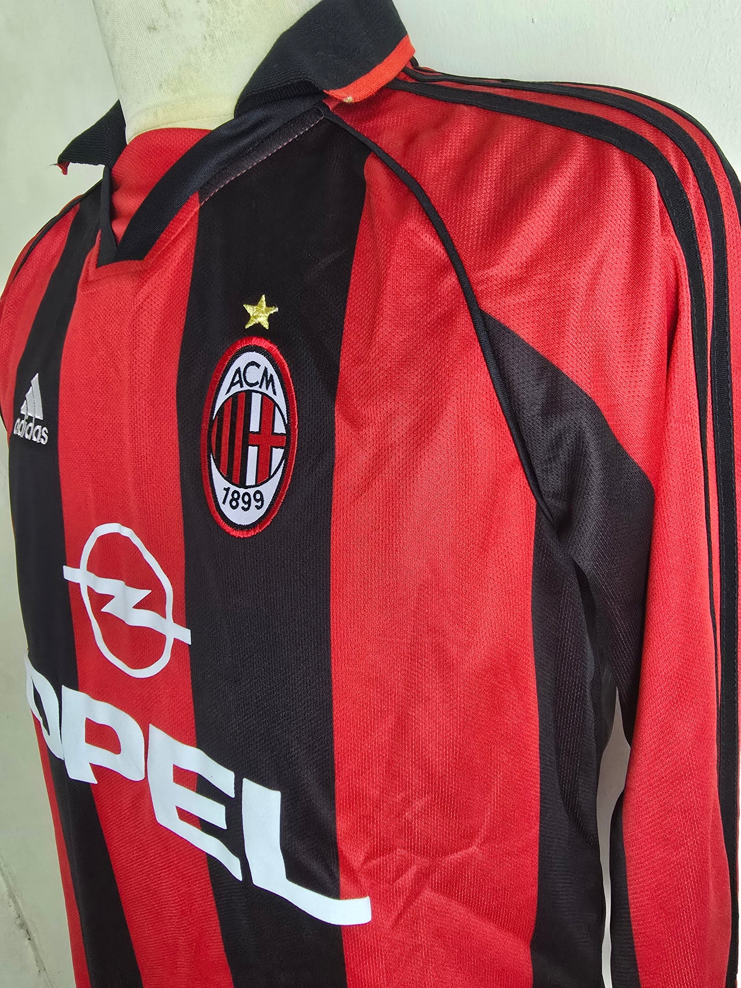 1998/99 AC Milan Home Long Sleeve Shirt