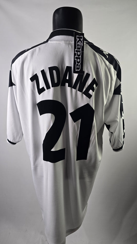 (Zidane #21 + Patch) 1999 Juventus Away Special Shirt