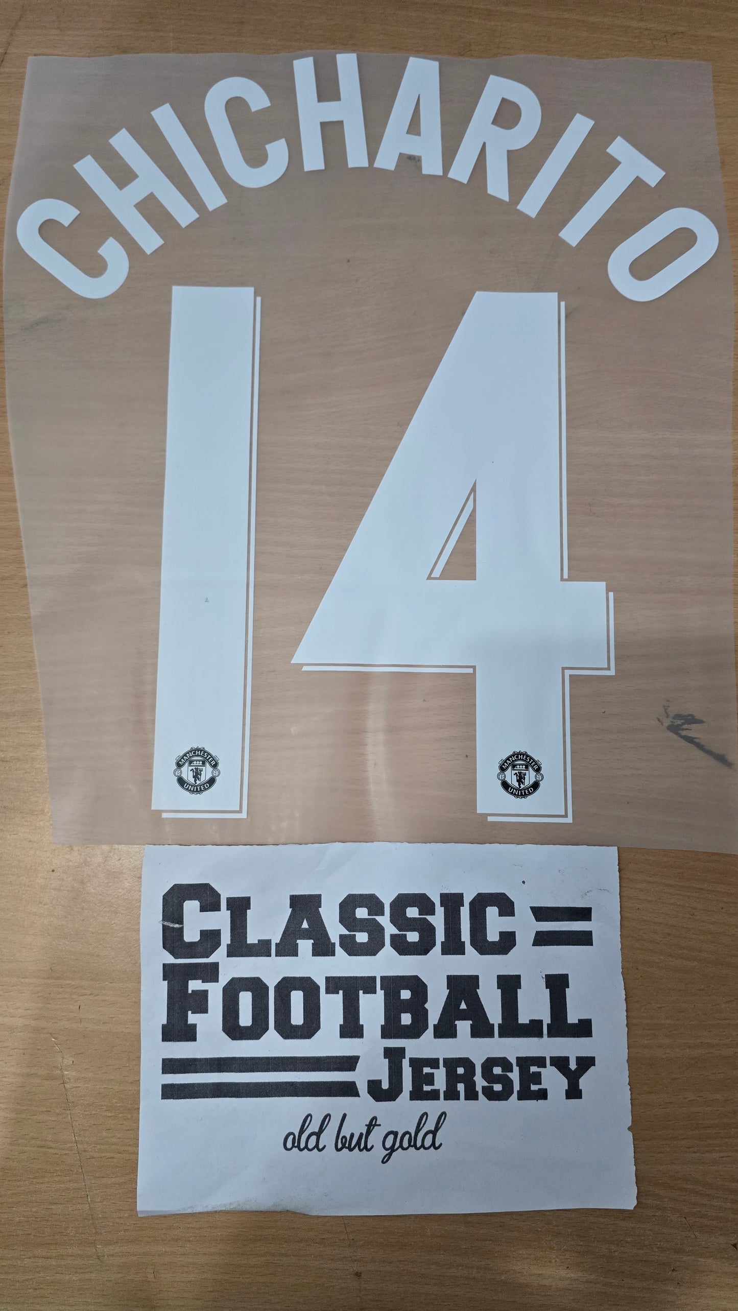 Chicharito Man United Nameset