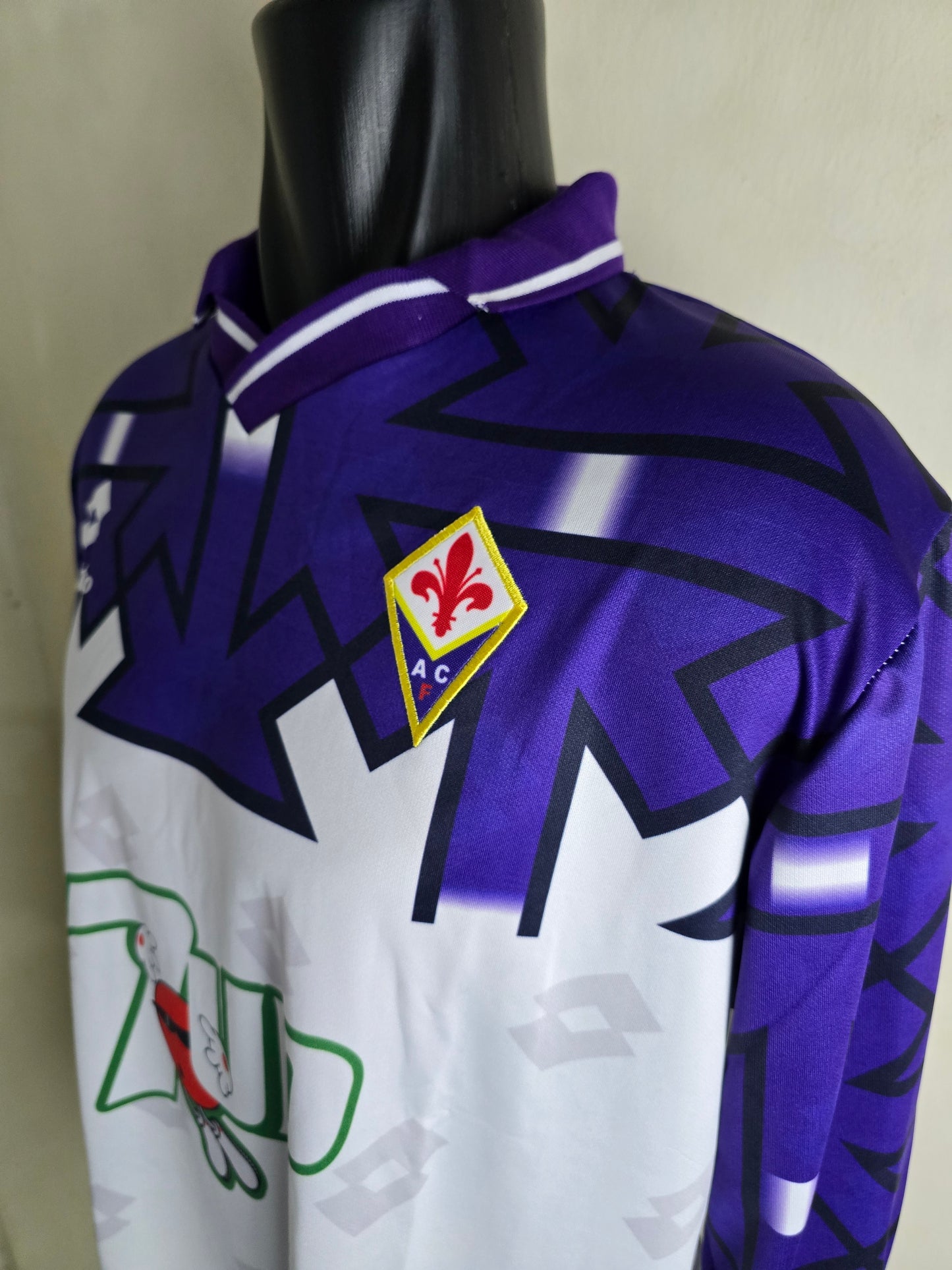 1992/93 Fiorentina Away Long Sleeve Shirt