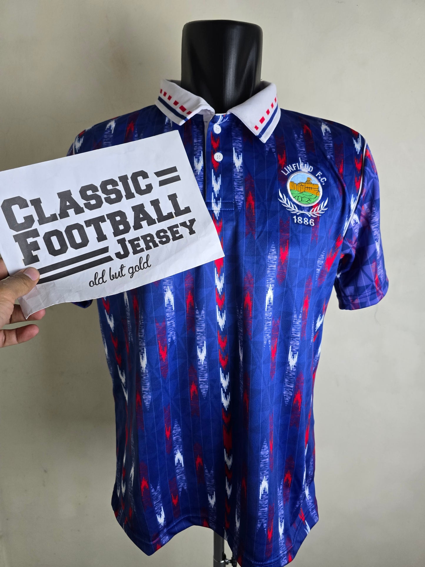 1992/93 Linfield Home Shirt
