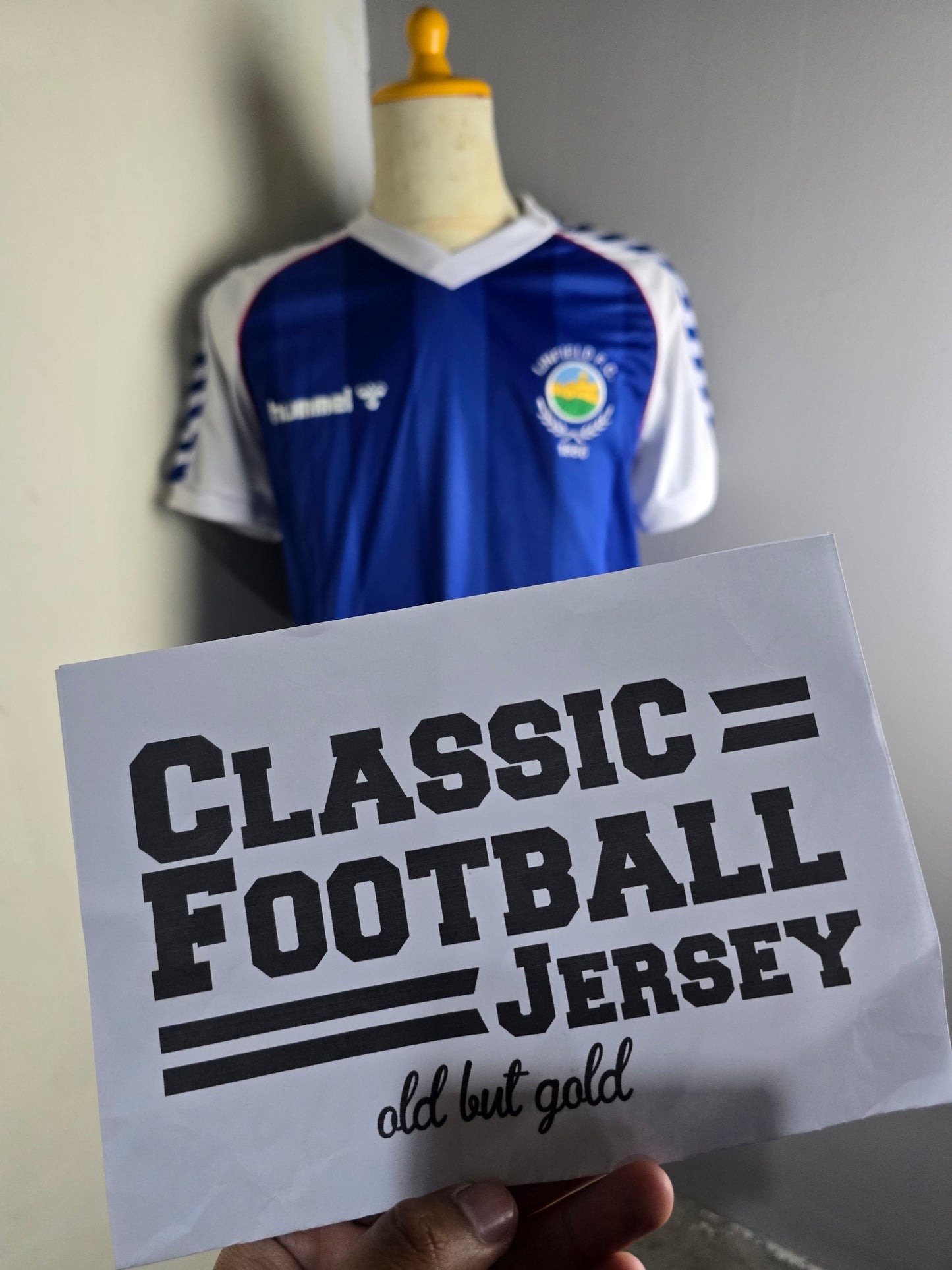 1986/87 Linfield Home Shirt