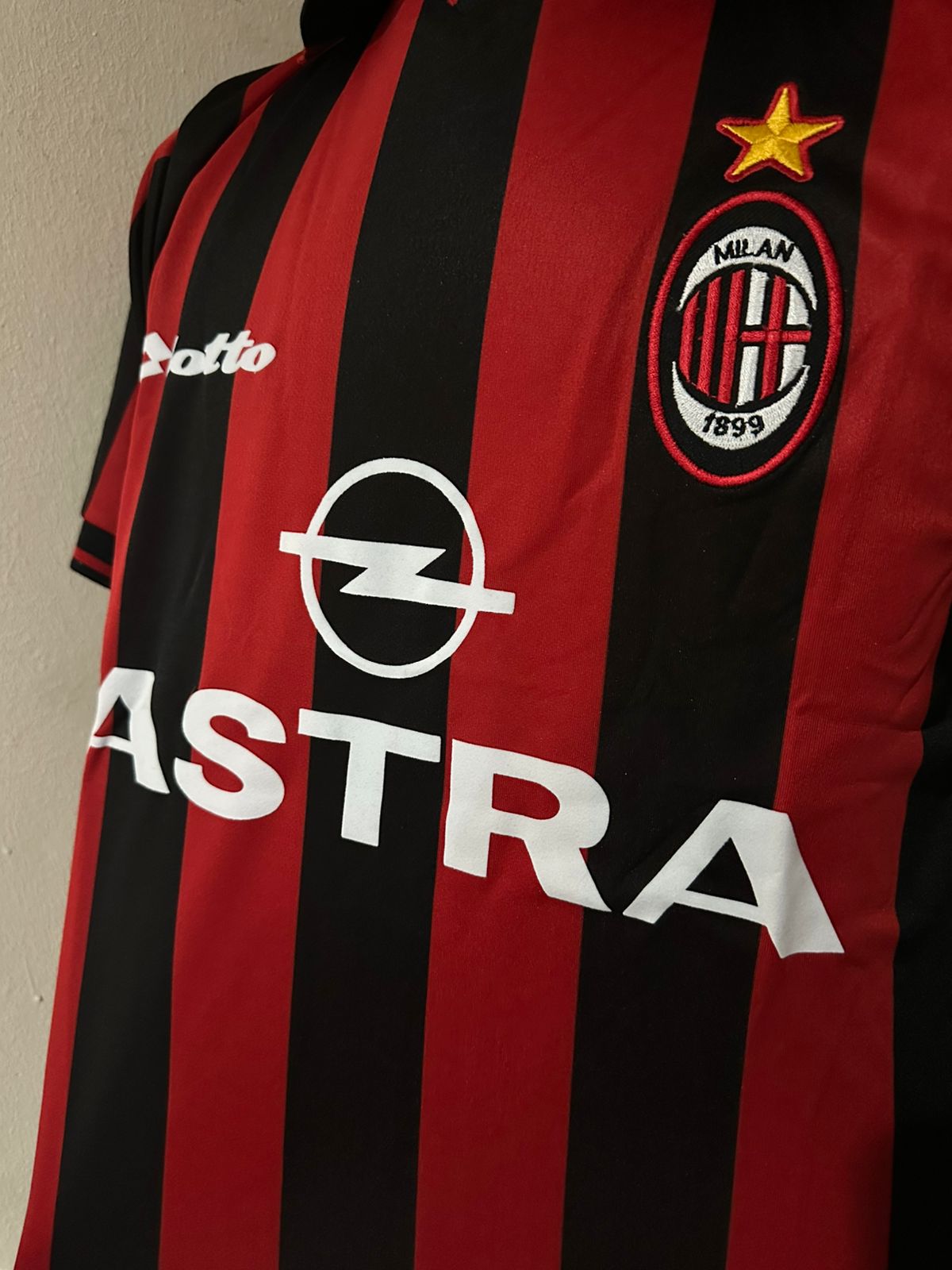 1997/98 AC Milan Home Astra Shirt