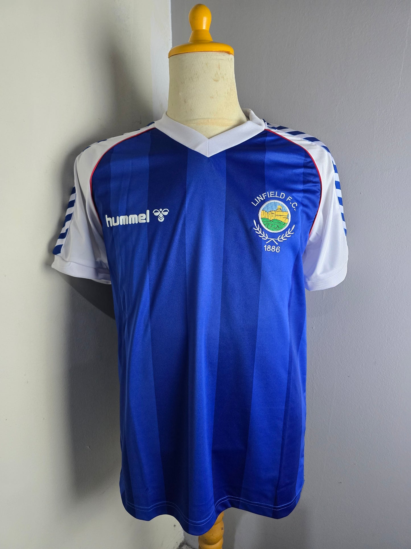 1986/87 Linfield Home Shirt