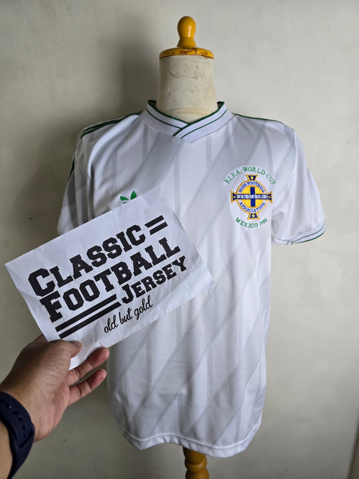 1986 Northern Ireland Away Shirt