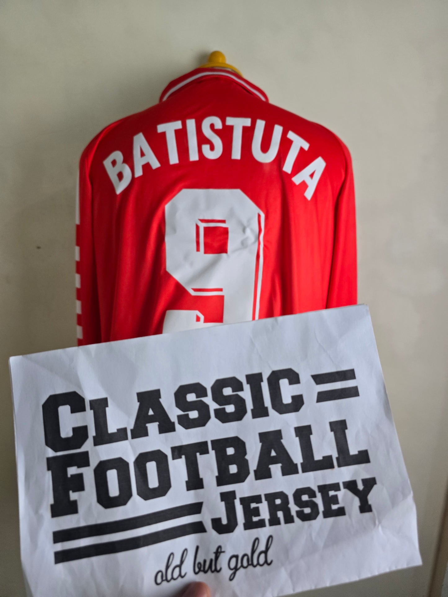 1998/99 Fiorentina Third Long Sleeve (Batistuta #9)