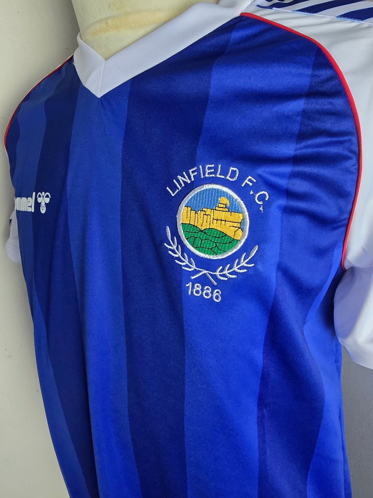 1986/87 Linfield Home Shirt
