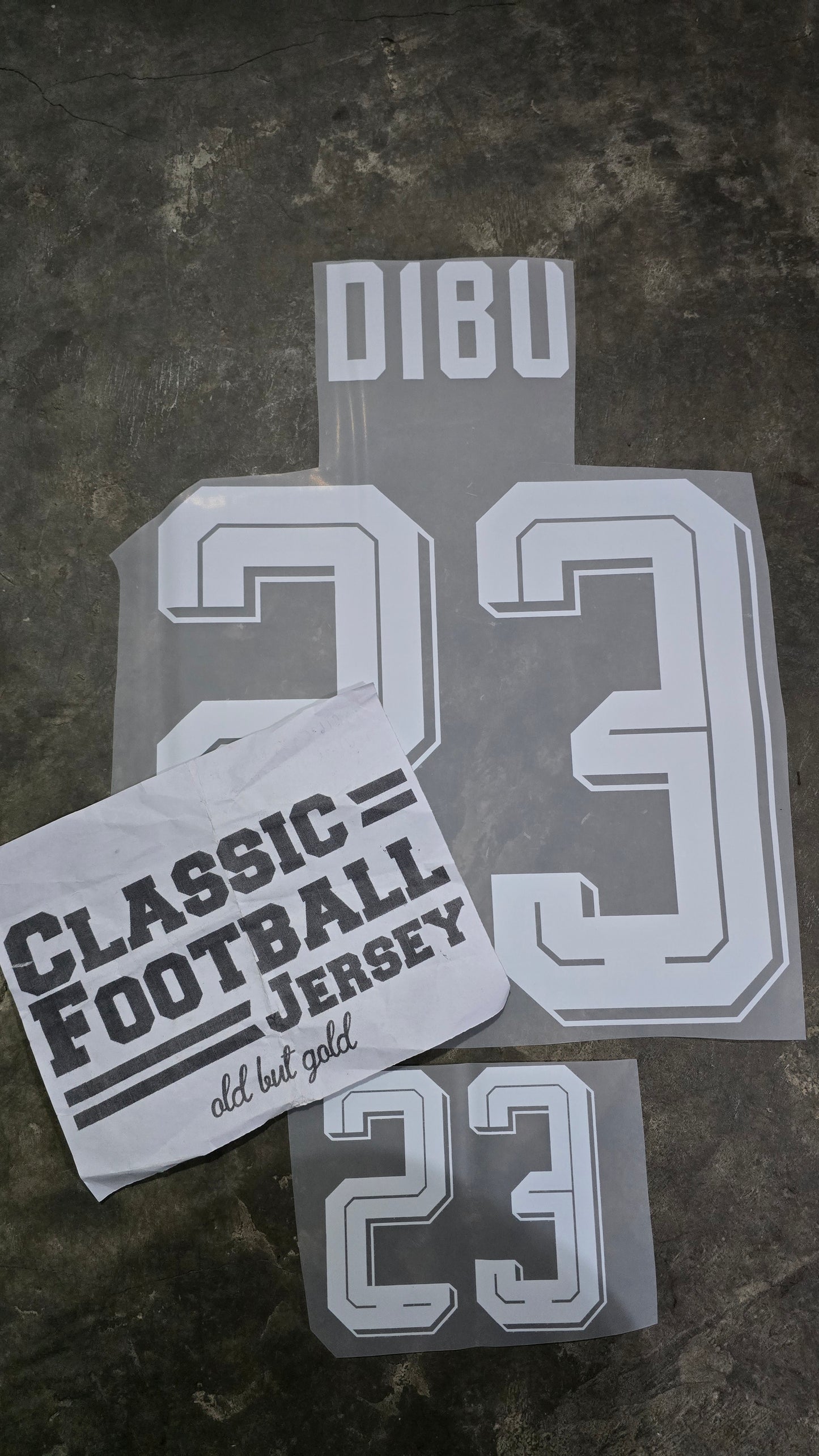 Emi Martinez Dibu Argentina Nameset