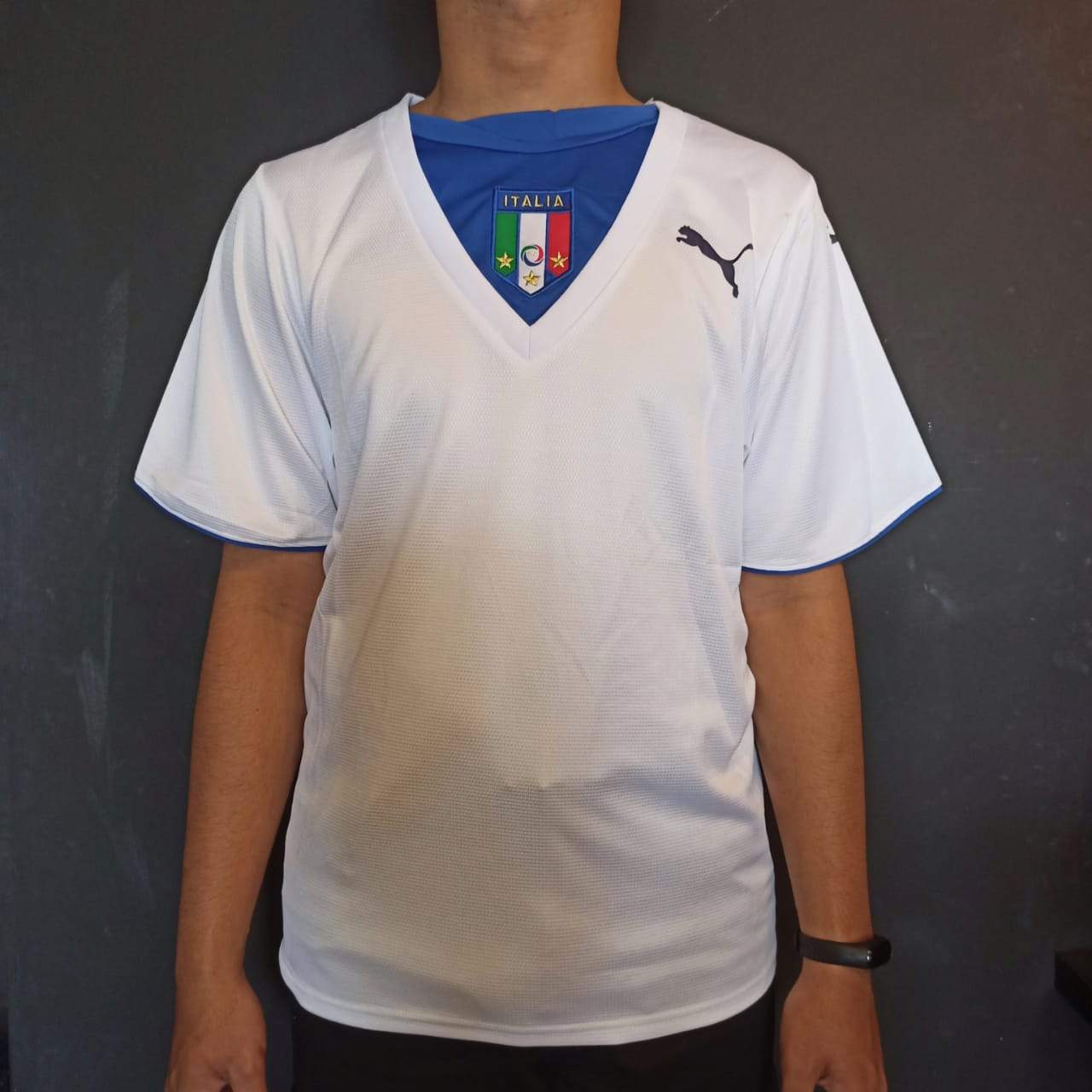 Camiseta de visitante de Italia 2006