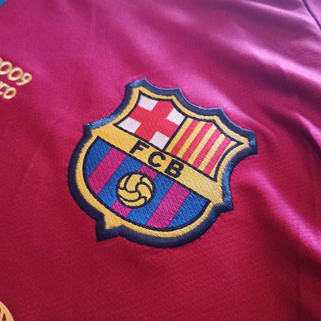 Camiseta del Barcelona de la final de la UCL 2009 con Roma