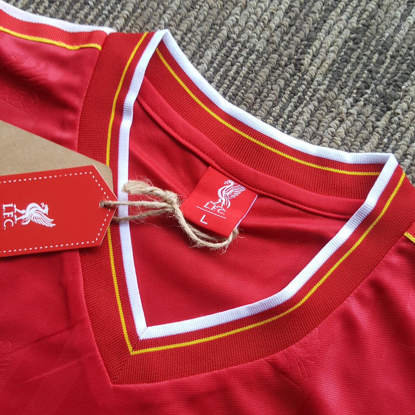 1985/86 Liverpool Home (#7) Shirt - ClassicFootballJersey