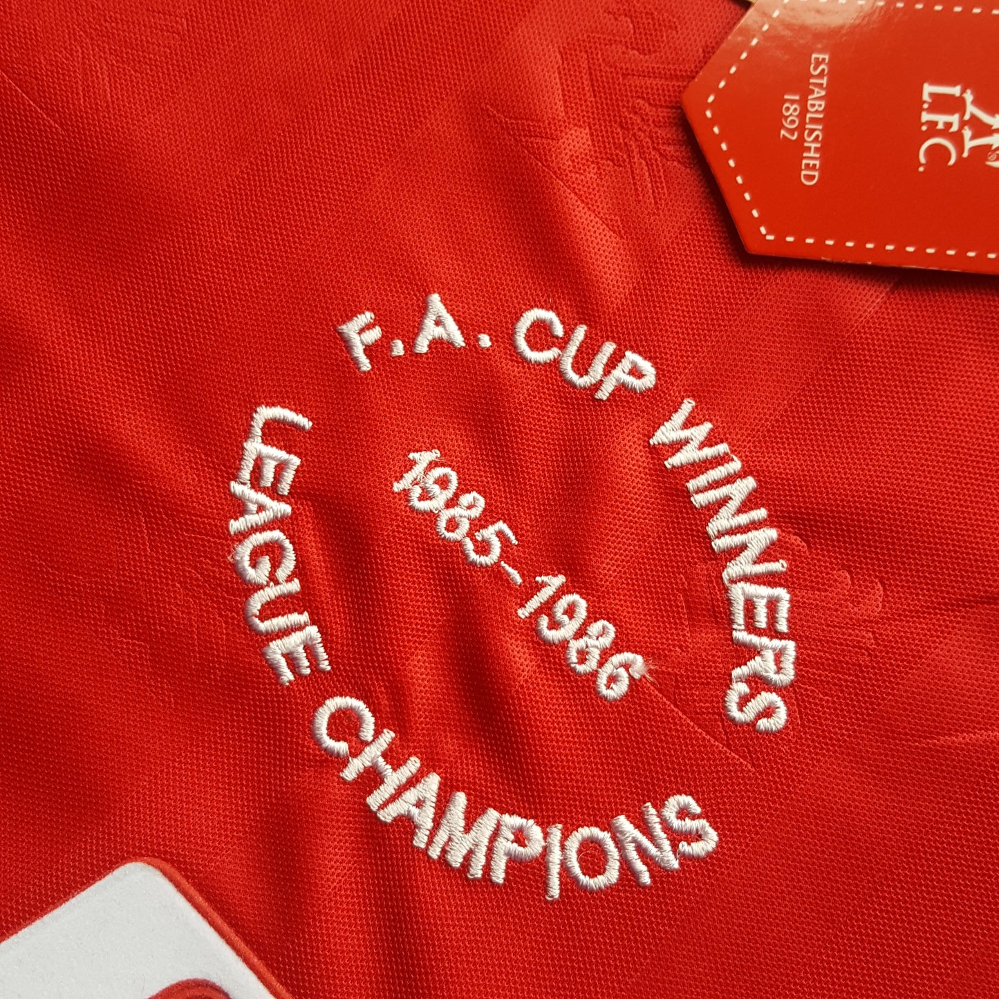 1985/86 Liverpool Home (#7) Shirt - ClassicFootballJersey