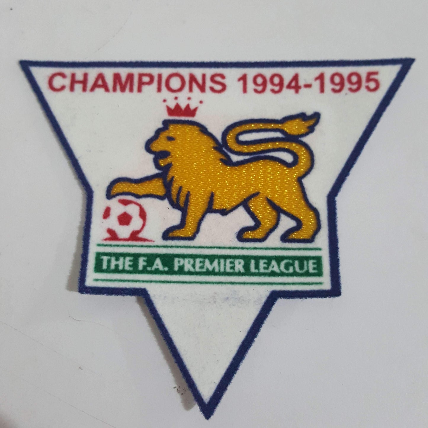 1994/95 F.A Premier League Champions Patch - ClassicFootballJersey