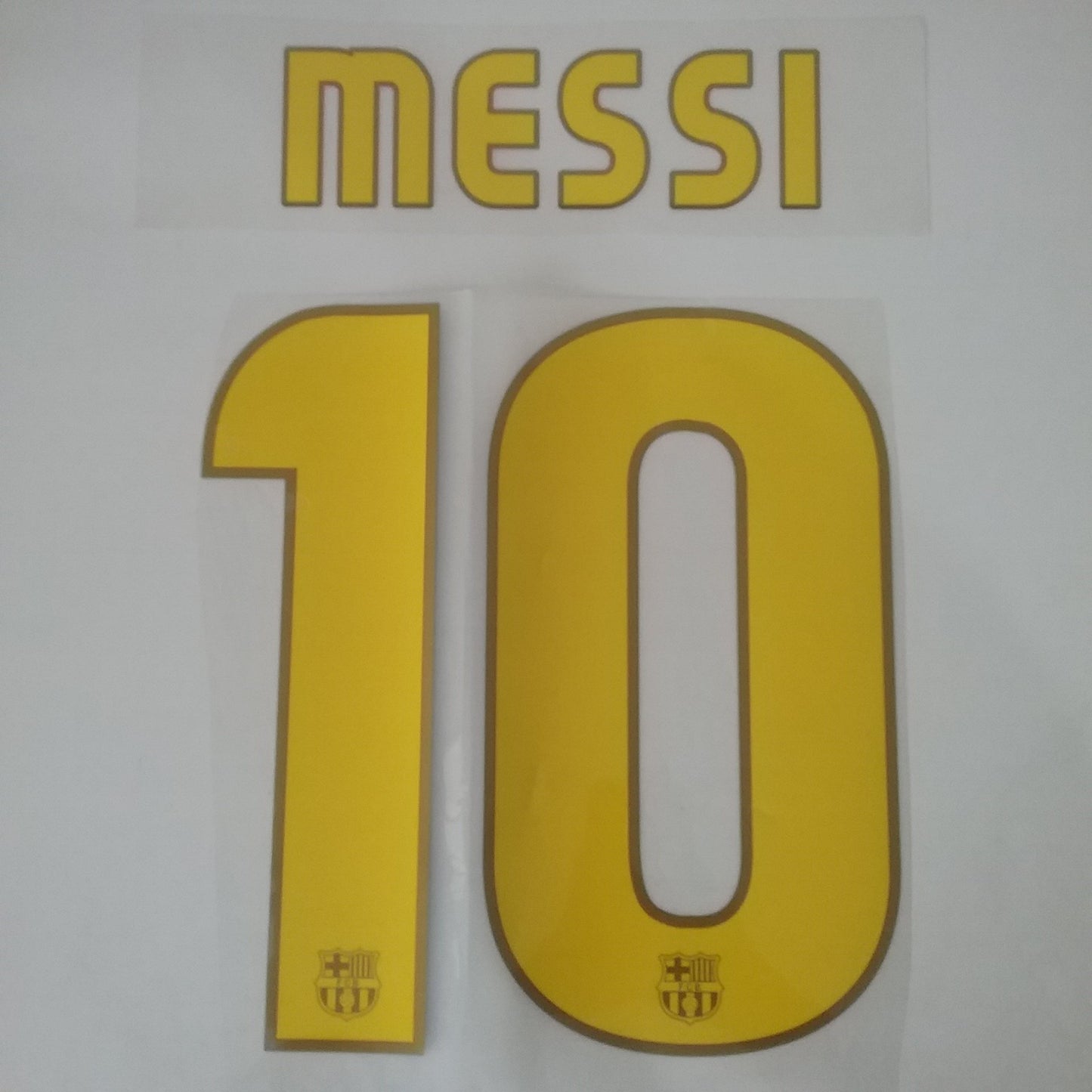 2008 Messi #10 Barcelona Nameset - ClassicFootballJersey