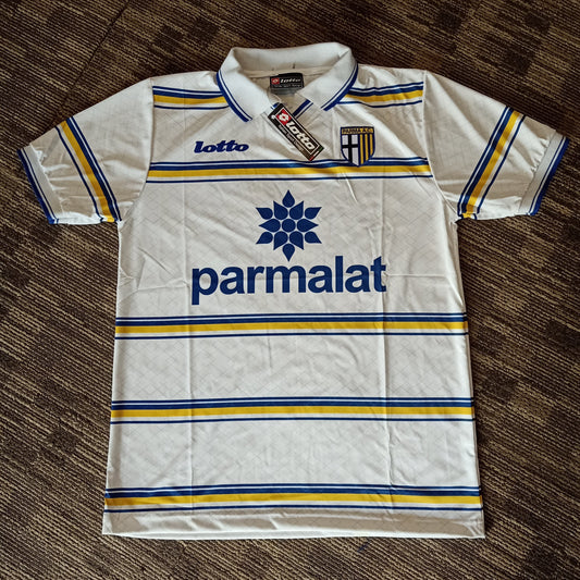 1998/99 Parma Away (Cannavaro #17) Shirt - ClassicFootballJersey