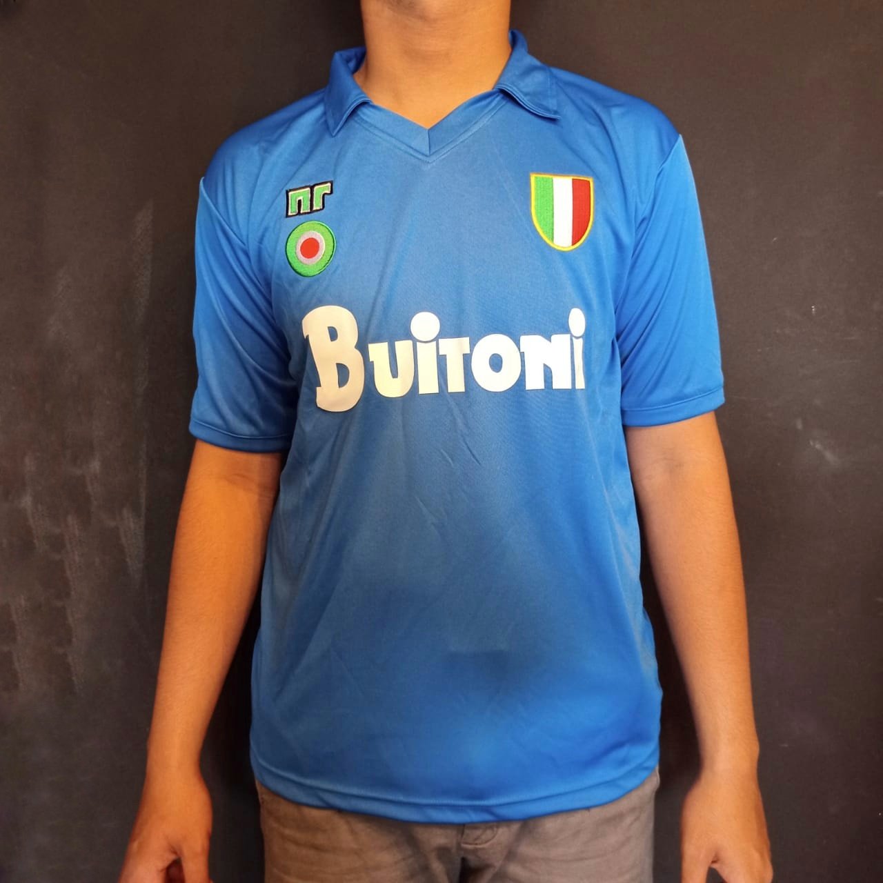 1987/88 Napoli Home Shirt - ClassicFootballJersey