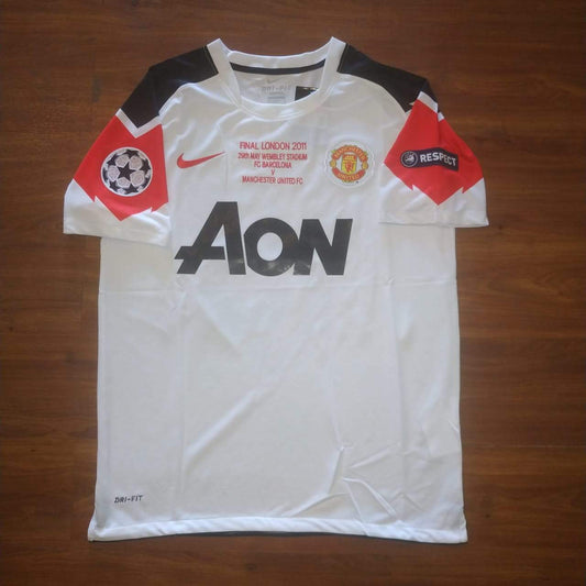 2011 Manchester United UCL Final London Full Patch Vidic #15