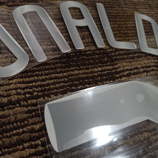 2007 Champions League Ronaldo #7 Nameset - ClassicFootballJersey