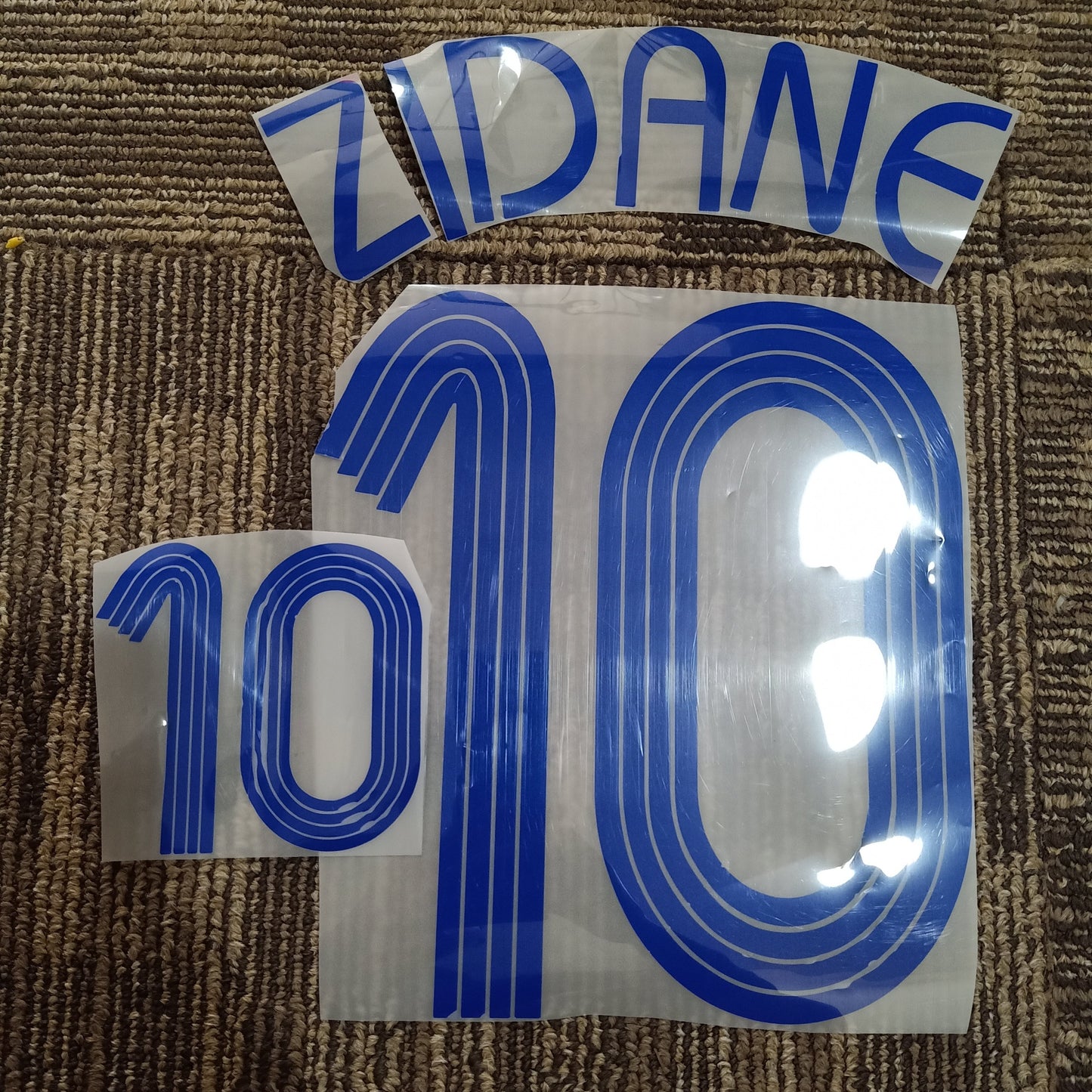 2006 Zidane #10 France Nameset - ClassicFootballJersey