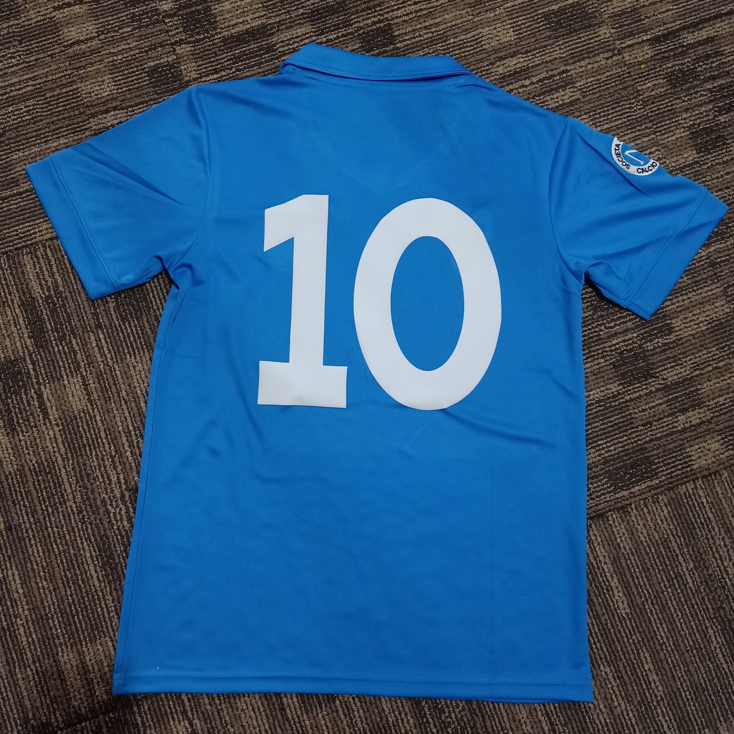 1987/88 Napoli Home Shirt Maradona #10 - ClassicFootballJersey